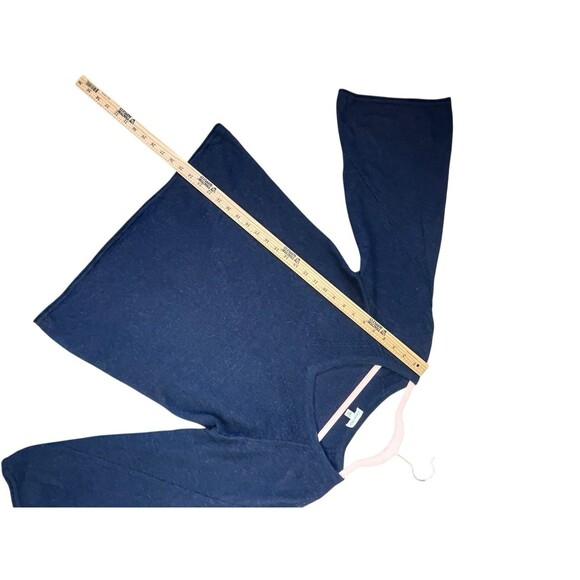 GARNET HILL 100% Baby Alpaca V Neck Bell Sleeve Roll Hem Pullover Sweater Medium - Picture 6 of 11